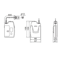 EA763CF-42 単3x1本ワイヤレスマイク800MHz_選択画像02