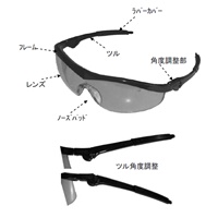 EA800CH-6 保護メガネ(グリーン3.0遮光度)_選択画像02