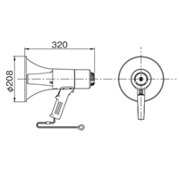 EA916X-13A 15Wメガホン(サイレン音付)_選択画像02