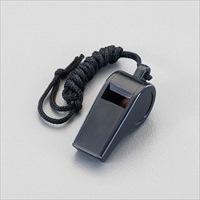 EA916XK-17 60mm/13gホイッスル(黒/プラ製)