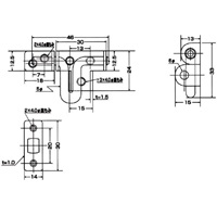 EA951BJ-30 30mmラッチ(ステンレス製)_選択画像03