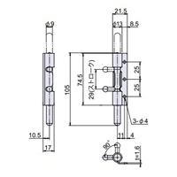 EA951LP-8 105mm丸落シ(点検口用)_選択画像02