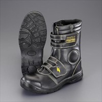 EA998YH-25.5 25.5cm静電安全靴(ロング/黒)