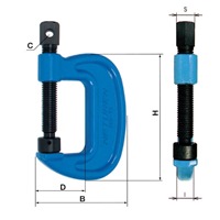 EA984DD-75 0-75mm/76mmスクリュークランプ_選択画像04