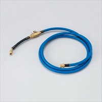120cm/R32R410Aバルブ付チャージホース青