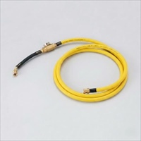 120cm/R32R410Aバルブ付チャージホース黄