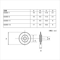 EA203-3 替刃(EA205用･ステンレス管用/5枚)_選択画像02