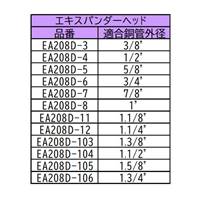 EA208DA 3/8-1エキスパンダーセット_選択画像04