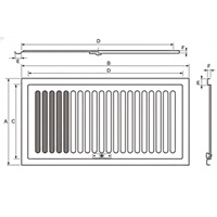 EA997MG-2 150x450mm床下換気口(スライド式_選択画像04