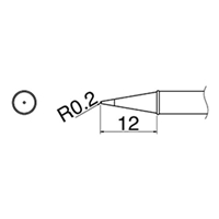 EA304AL-1 R0.2mm 交換用コテ先EA304AL用