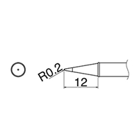 EA304AL-2 R0.2mm 交換用コテ先EA304AL用