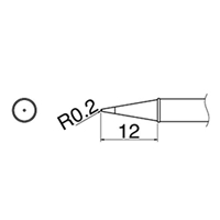 EA304AL-3 R0.2mm 交換用コテ先EA304AL用