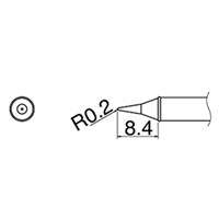 EA304AL-29 R0.2mm 交換用コテ先EA304AL用