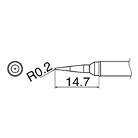 EA304AL-31 R0.2mm 交換用コテ先EA304AL用