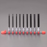3/8DRx128/3-12mmビットソケットセット[HEX