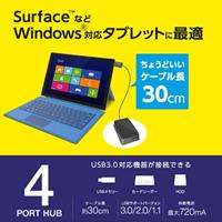 EA764AD-11C [4ポ-ト] USB3.0ハブ/クロ_選択画像02