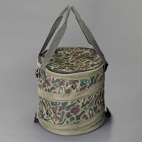 φ300x300mm/21L自立型バケツ(フタ付/迷彩)