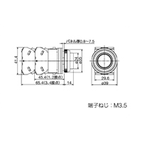 EA940D-13AB 1a/30mm 押ボタンスイッチ赤_選択画像02