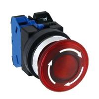 EA940DA-83A AC/DC24V 押ボタンスイッチ/赤