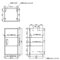 EA954DJ-43 450x450x 890mm 書庫(片開型)_選択画像04