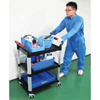 EA956AK-2 750x460x980mmツ-ルワゴン(樹脂)_選択画像02