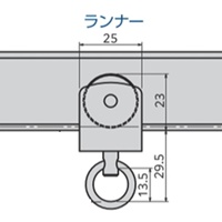 29.5/10kgランナー･リング付ベンダーレール_選択画像03