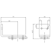 EA970GD-8 32x74x43.7mm 取付ブラケット_選択画像03