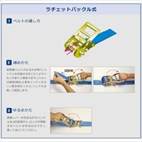 25mmx4m/250Kgベルト荷締機(ラチェット式)_選択画像03