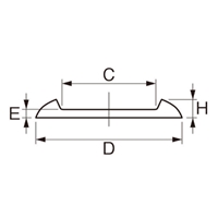 EA986TS-12 64.0mm滑止ゴムシ-ト付車輪受皿_選択画像03