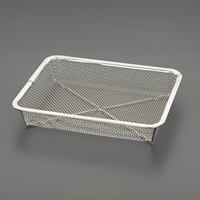 EA992CG-74 323x253x 55mm部品洗浄ザル/SUS