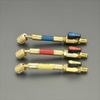 15cm/R32R410Aバルブ付チャージホース3本組