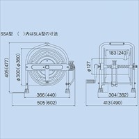 20m ホースリール(S製/ホース無)_選択画像04