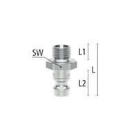 G 3/8 雄ネジカップリングS製_選択画像02