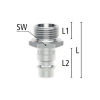 G 1/2 雄ネジプラグS製_選択画像02