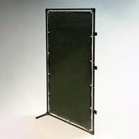 1000x2000mm 溶接作業フェンスセット(緑色)