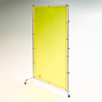 1000x2000mm 溶接作業フェンスセット(黄色)