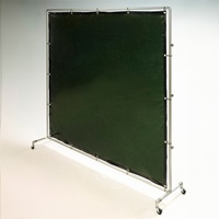 2000x2000mm 溶接作業フェンスセット(深緑)