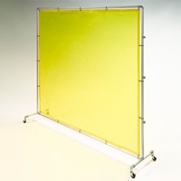 2000x2000mm 溶接作業フェンスセット(黄色)