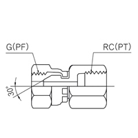 Rc1/2xG 1/2 アダプター(油圧用)_選択画像02