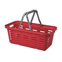 560x295x220mm/22L バスケット(赤/3コ)