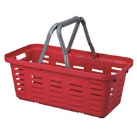 560x295x220mm/22L バスケット(赤/3コ)