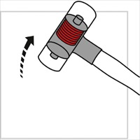 32mm/862g無反動ハンマー/銅/グラスFiber_選択画像03