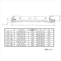 11/16x 3/4　ラチェットメガネレンチ_選択画像04