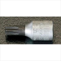 1/4DR/ T9 [Bore Torx]BitSoket/イジリ止付