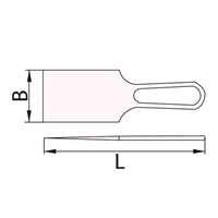 76x235mm スクレーパー(NonSparking)_選択画像02