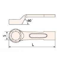 41mm 打撃メガネレンチ(Ofset･NonSparking)_選択画像03