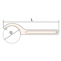 40- 42mm フックレンチ(NonSparking)_選択画像02