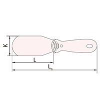 30x203mm パティナイフ(NonSparking)_選択画像02