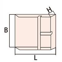 270x250mm ダストパン(NonSparking･真鍮製)_選択画像02