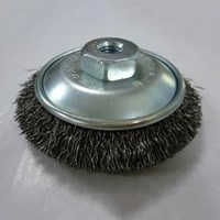 100mm/M10 ワイヤーブラシ(ベベル型/S)